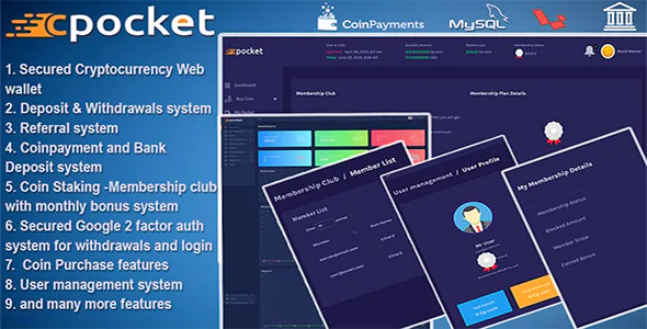 Cpocket - Best Cryptocurrency Web Wallet - Crypto Wallet Platform
